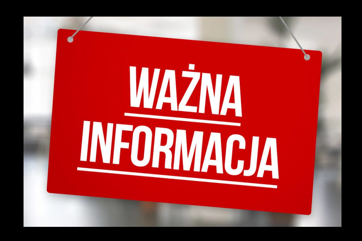 Informacja dla uczniów - zmiana poczty