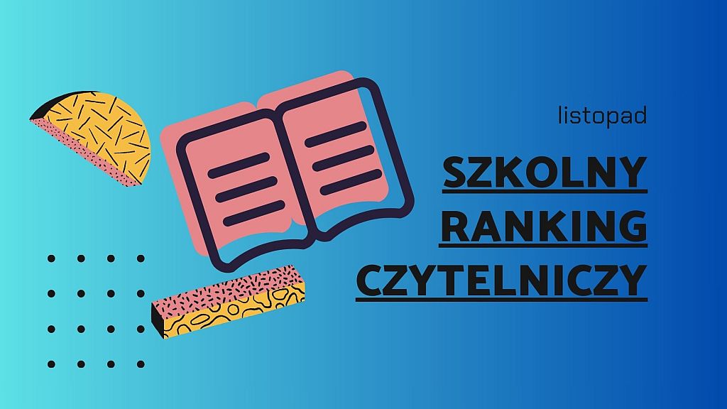 Szkolny ranking czytelniczy – listopad 2023