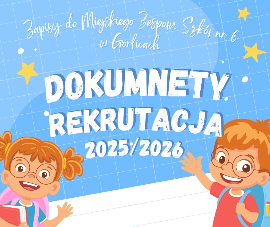 Zapisy uczniów do klas pierwszych na rok szkolny 2025/2026