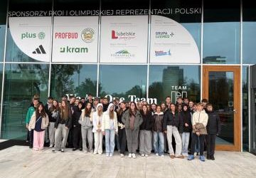 Wycieczka klas ósmych do Warszawy