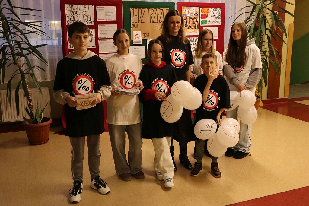 Realizacja kampanii społecznej „No promil – no problem” w naszej szkole