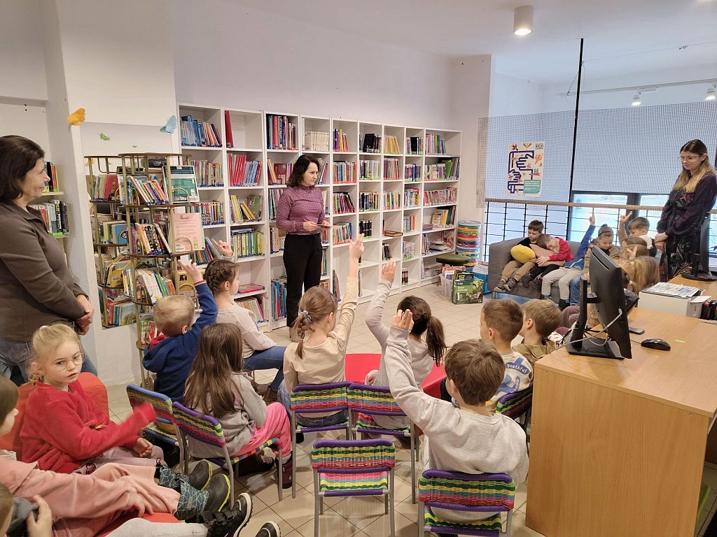 Pierwsza wizyta w bibliotece