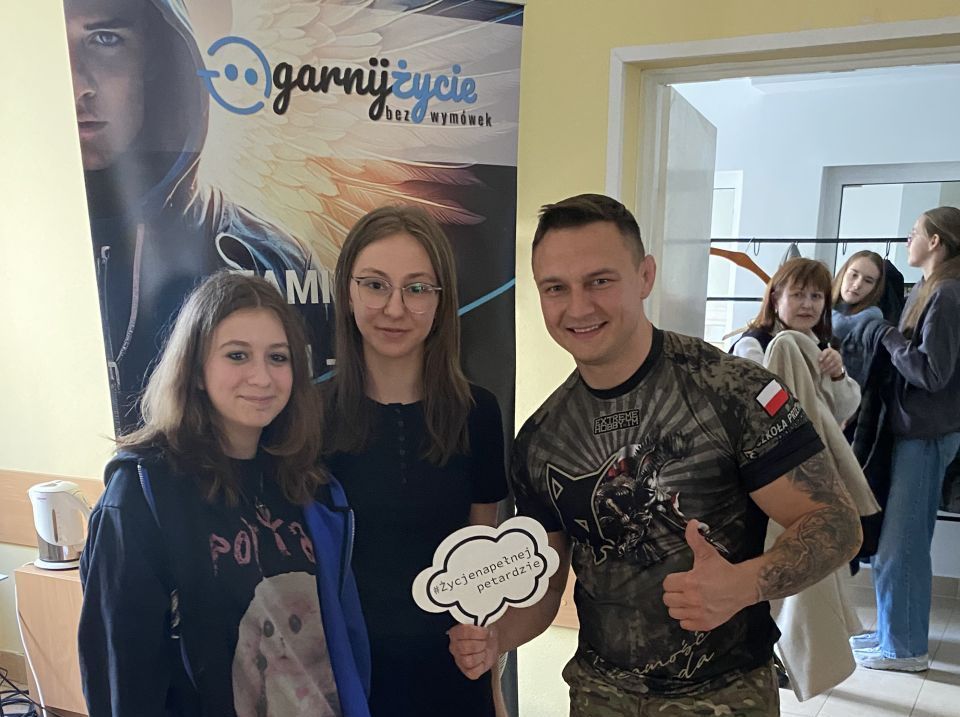 Warsztaty „Ogarnij życie – bez wymówek” dla uczniów klas siódmych