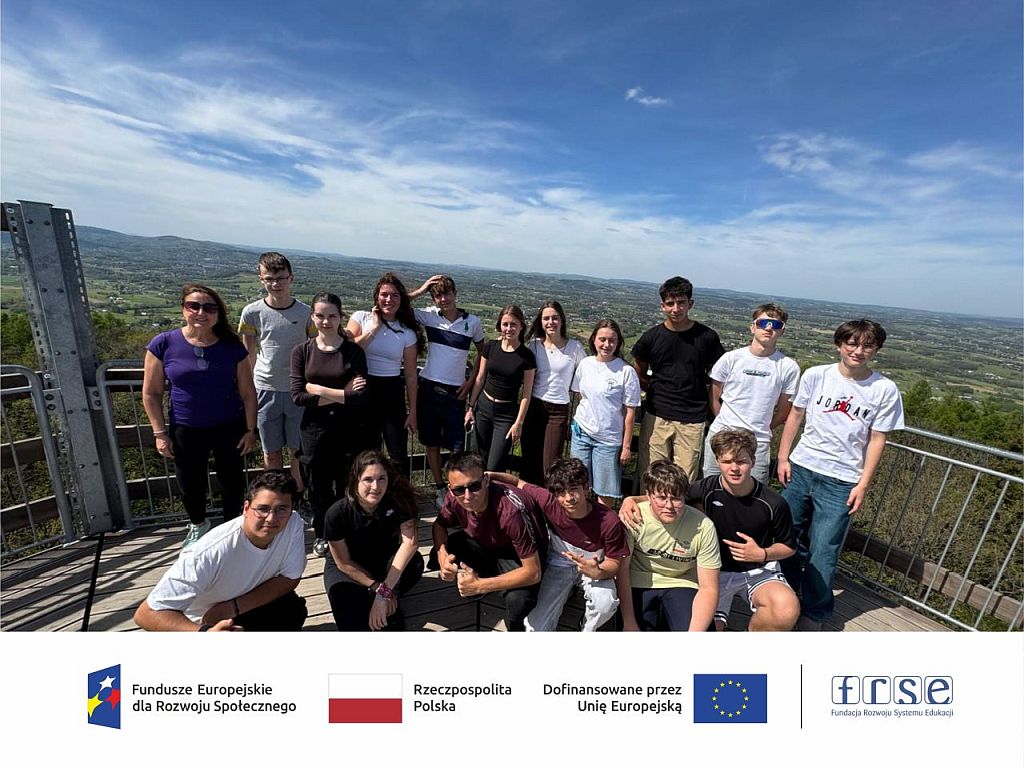 Wspólna europejska droga – uczniowie z IES Mediterráneo w Torrevieja w MZS nr 6 w Gorlicach