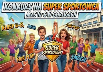 Kto zostanie nowym mistrzem? Rusza konkurs na Super-Sportowca MZS Nr 6!