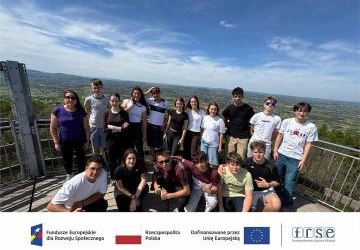 Wspólna europejska droga – uczniowie z IES Mediterráneo w Torrevieja w MZS nr 6 w Gorlicach